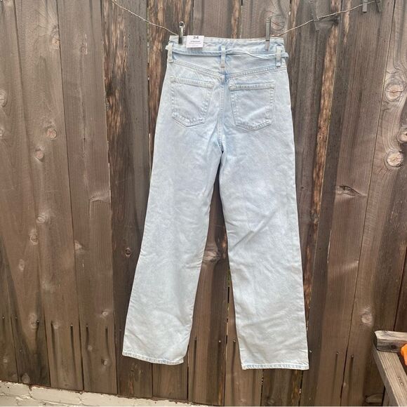 Mango Wideleg jeans with belt NWT size 2 - Picture 9 of 14